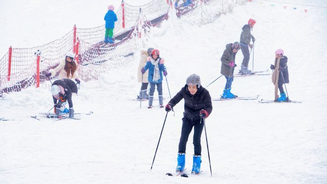 完美体育网站不是东北去不起而是乐山周边滑雪更有性价比！(图8)