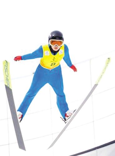 冰雪头条：专访“十四冬”跳台滑雪混合团体冠军史婉秋完美体育网站(图1)