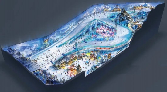 临港全球最大室内滑雪场建设完成75%明年开业(图2)