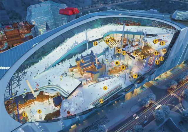 完美体育新地标！上海耀雪冰雪世界即将开业(图3)