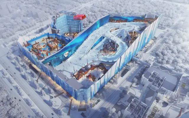 完美体育新地标！上海耀雪冰雪世界即将开业(图2)