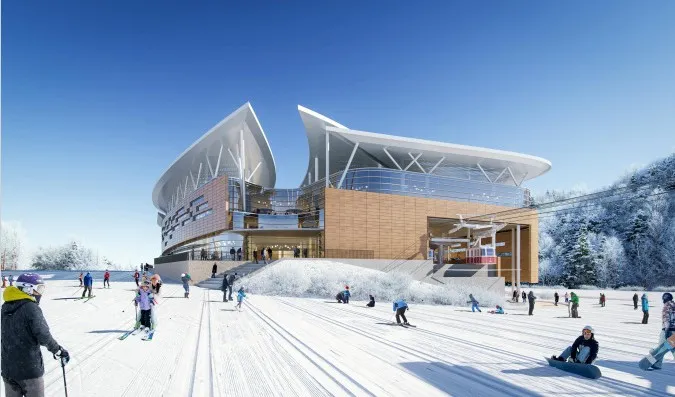 @滑雪爱好者！张家口新增1滑雪场——崇礼雪如意场！年底投入运营！照片曝光！(图3)