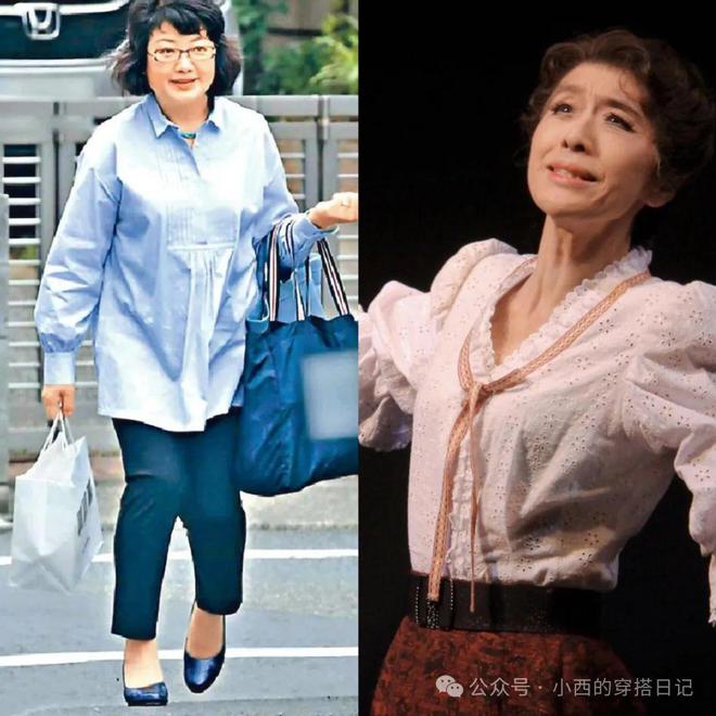 同样60岁看了山口百惠再看栗原小卷：才懂“瘦的人”更显老态(图1)