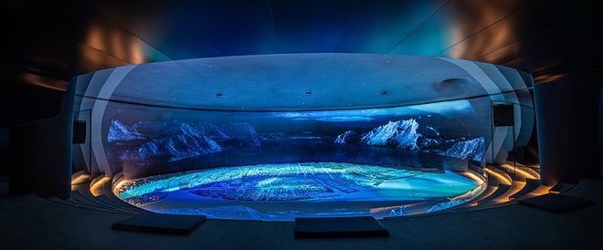 凌子达新作深圳前海·华发冰雪世界项目展览馆(图4)