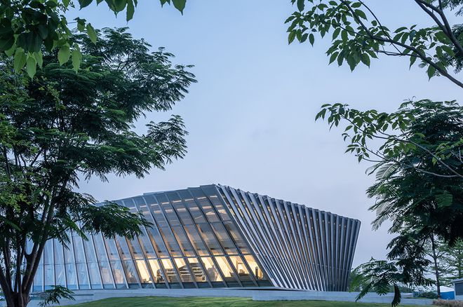 凌子达新作深圳前海·华发冰雪世界项目展览馆(图10)