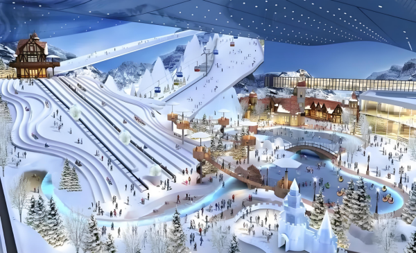 政策红利+消费升级崇左冰雪大世界领跑南方冰雪经济新赛道(图1)