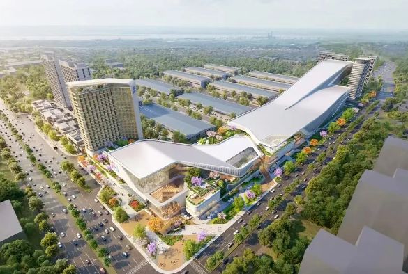 30亿！石家庄新地标！正定深国际·真悦天地项目封顶！华北最大室内滑雪场即将开业(图2)