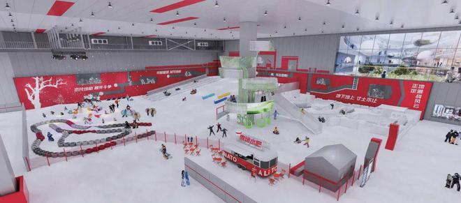 30亿！石家庄新地标！正定深国际·真悦天地项目封顶！华北最大室内滑雪场即将开业(图3)