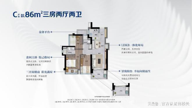 卓越前海未来城总建筑面积约178万㎡承载了丰富的居住与配套功能(图5)