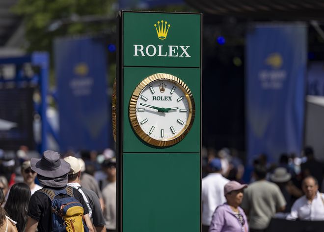 从赛会计时到成功符号劳力士“统治”网球场(图2)