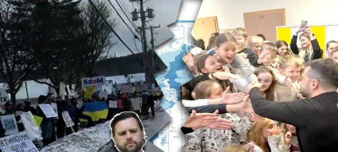 丢人丢大了!吵完架万斯去度假遭美夹道抗议:滚去俄罗斯滑雪吧!完美体育(图3)