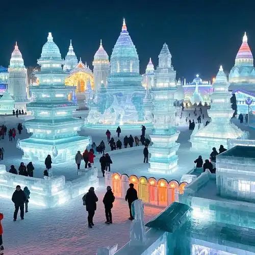 文旅部认证：哈尔滨优品国旅东北纯玩无套路冰雪秘境安心选(图1)