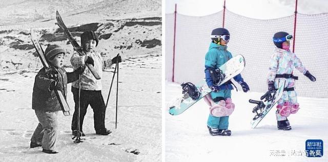 时光相册丨新雪季开启!影像见证中国滑雪“华丽转身”(图32)