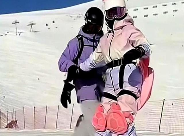 全运会结束后全红婵抵达新疆滑雪没想到恶心的一幕还是发生了(图1)
