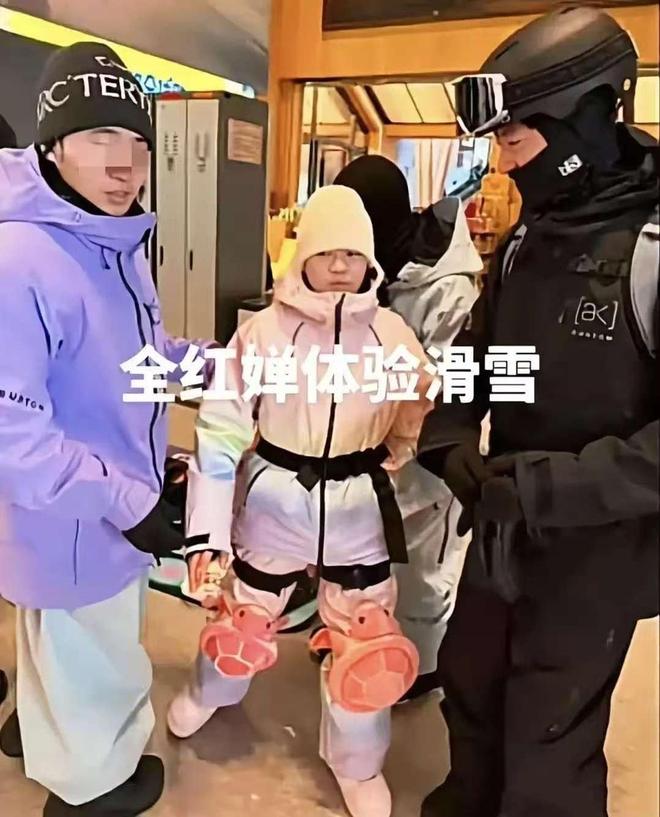 豪宅风波后全红婵带伤新疆滑雪令人担心的事发生樊振东说对了(图7)