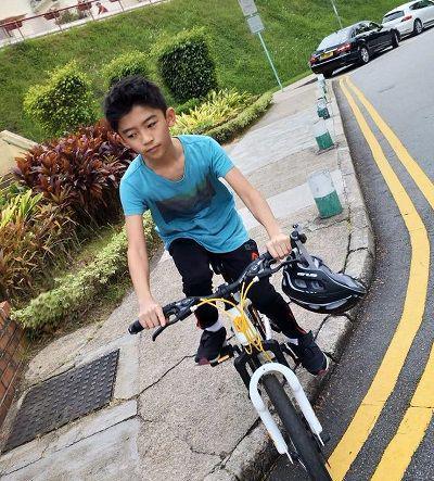 谢霆锋儿子卢卡斯深圳滑雪引发网友热议颜值爆表！(图6)