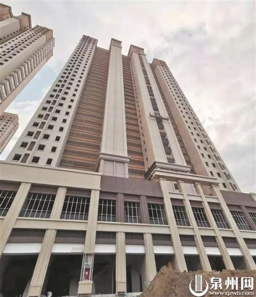 泉州市区潘山安置房工程落架明年一季度有望交付使用(图1)