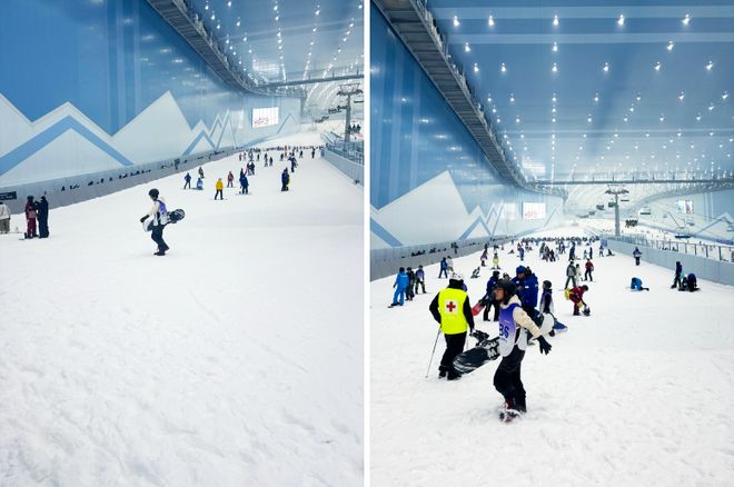 深圳建全球最大室内滑雪场成「宁古塔平替」“多少大湾区中产穿短袖来这看雪？”(图6)
