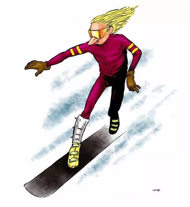 玩单板时怎么站？别让站姿暴露你太多！(图6)